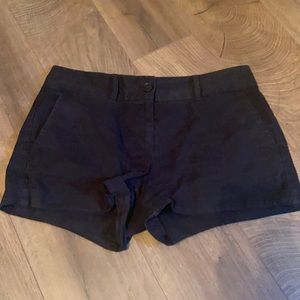 Black loft shorts